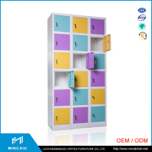 China Supplier 18 Door Metal Clothes Locker / Steel Locker